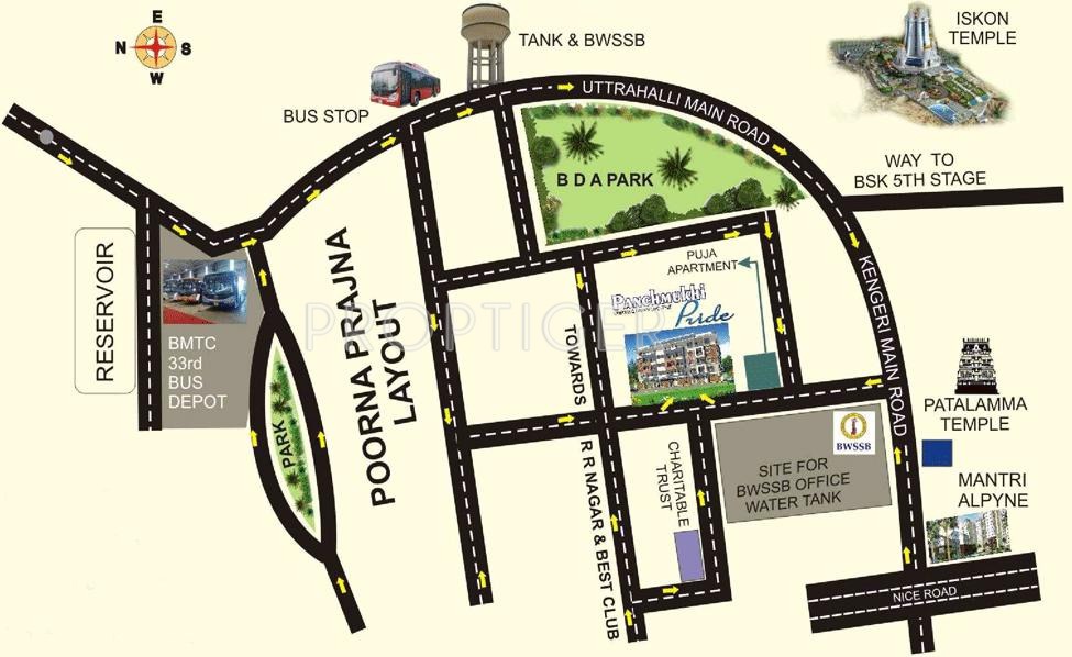 Images for Location Plan of Panchmukhi Infrastructure Pride
