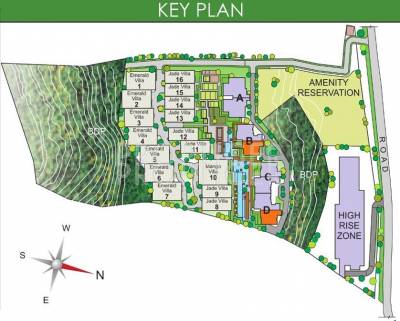Images for Layout Plan of Marvel Selva Ridge Estate Villa