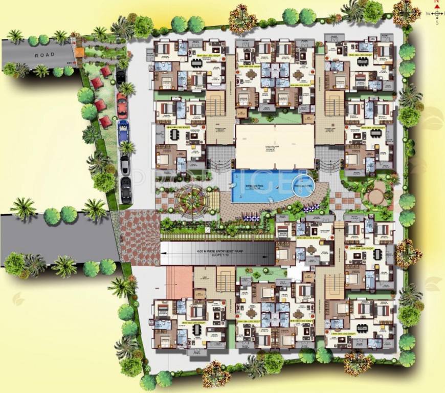  oak dale Block A Cluster Plan