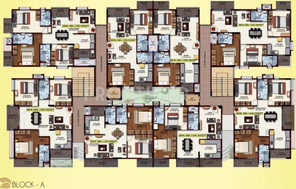  oak-dale Block A Cluster Plan