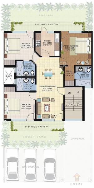 Images for Cluster Plan of Parsvnath Royale Floors