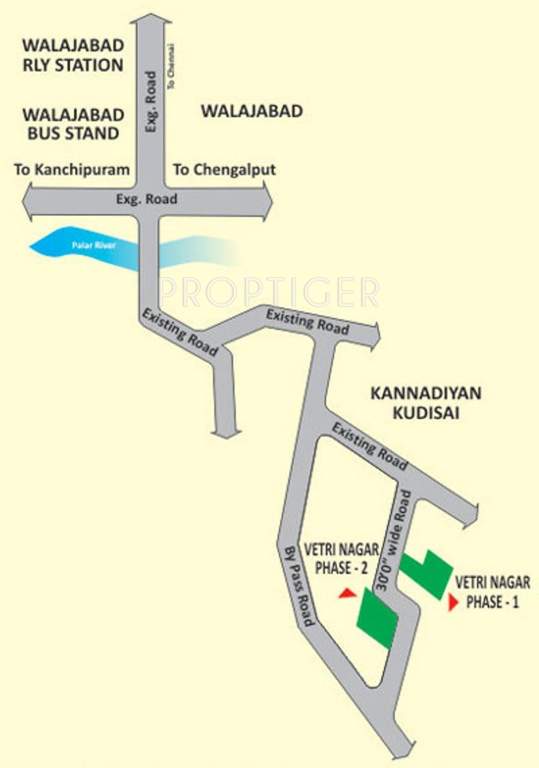 Images for Location Plan of Vetri Nagar Phase I