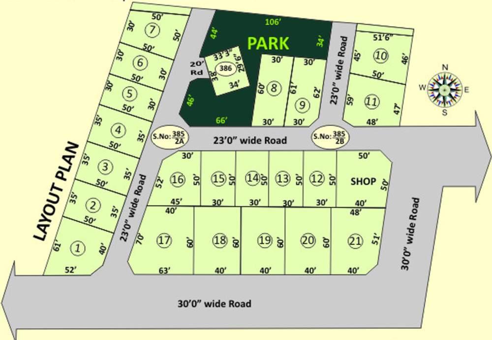 Images for Layout Plan of Vetri Nagar Phase II
