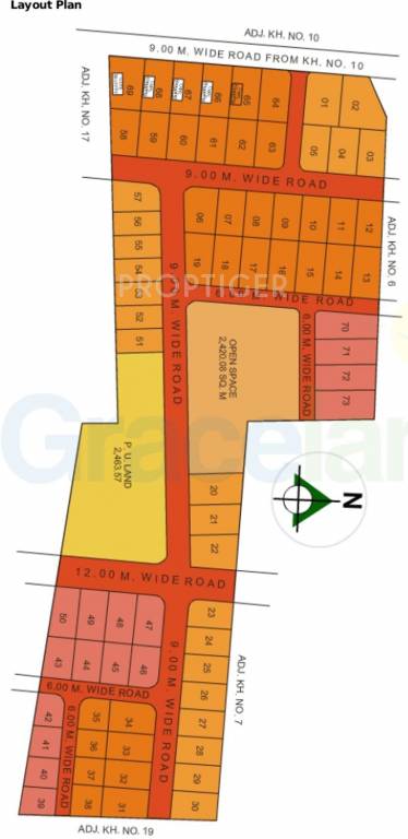 Gracelands Wonderland Sparkle Layout Plan