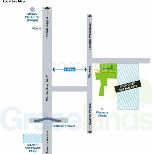 Gracelands Wonderland Sparkle Location Plan