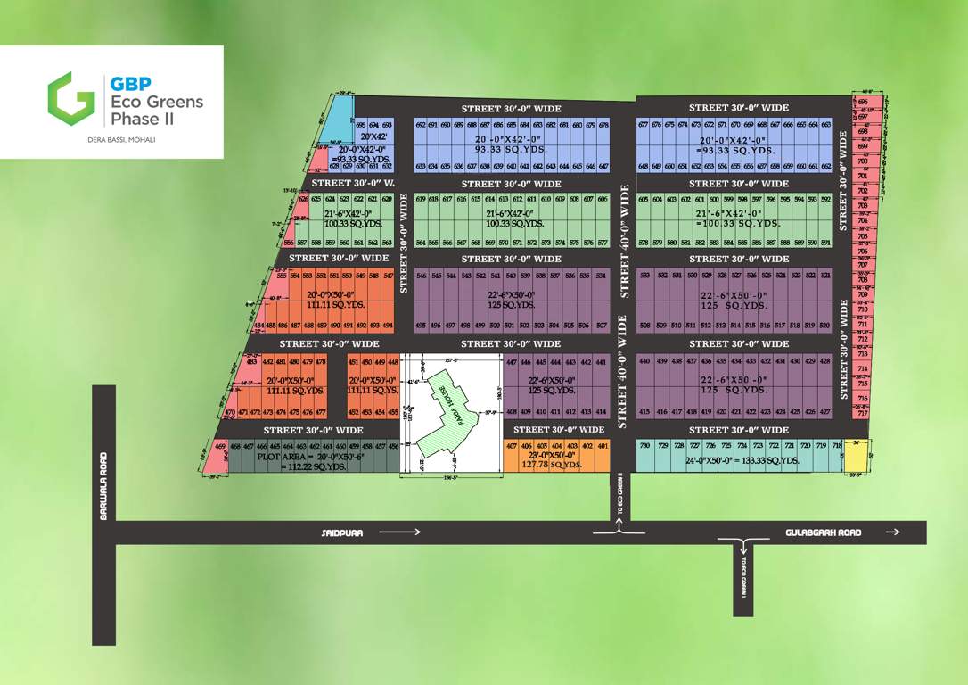  eco greens phase 2 Layout Plan