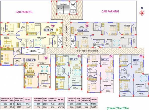 Images for Cluster Plan of Vinayaka Aralia
