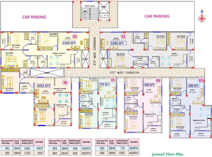 Images for Cluster Plan of Vinayaka Aralia
