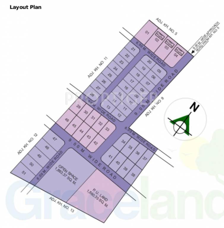 Gracelands Wonderland Shine Layout Plan