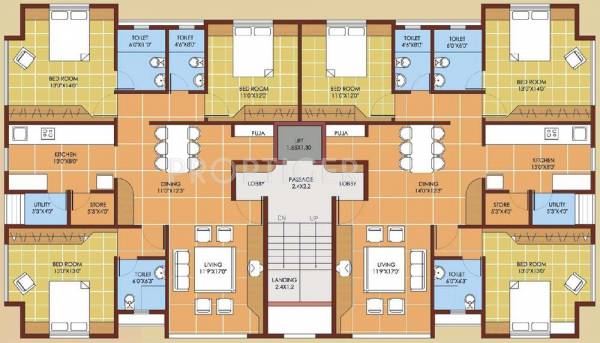 Images for Cluster Plan of Thakkers Grandeur B