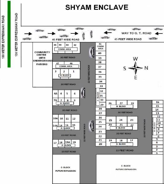 Images for Layout Plan of Welcome Shyam Enclave