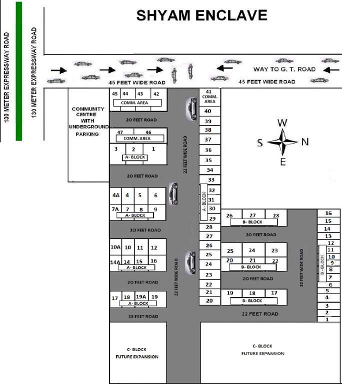 Images for Layout Plan of Welcome Shyam Enclave
