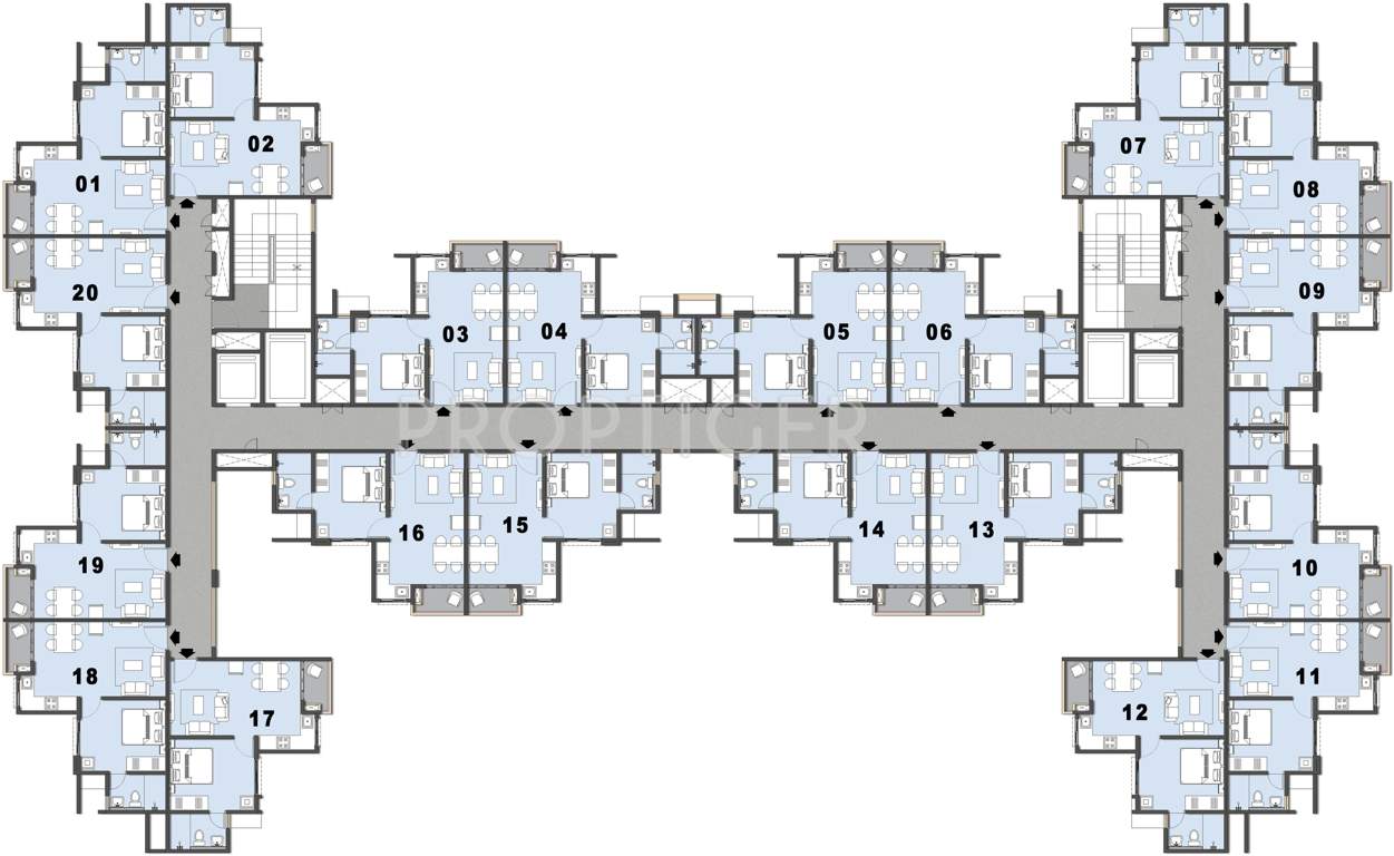 Images for Cluster Plan of L&T Eden Park Phase 2