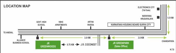 Images for Location Plan of JR Greenwoods Plots