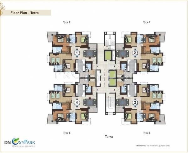Images for Cluster Plan of DN Oxy Park Images for Cluster Plan of DN Oxy Park