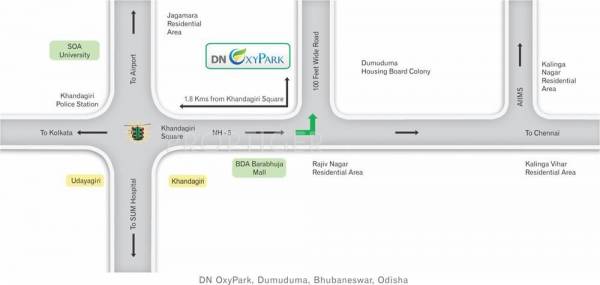 Images for Location Plan of DN Oxy Park Images for Location Plan of DN Oxy Park