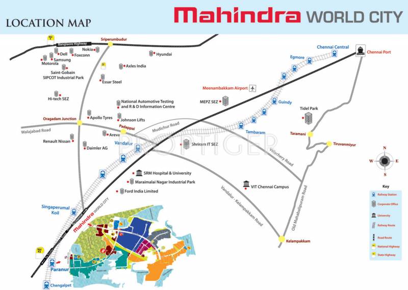 Images for Location Plan of Mahindra Sylvan County Villa
