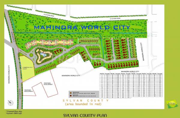 Images for Master Plan of Mahindra Sylvan County Villa Images for Master Plan of Mahindra Sylvan County Villa