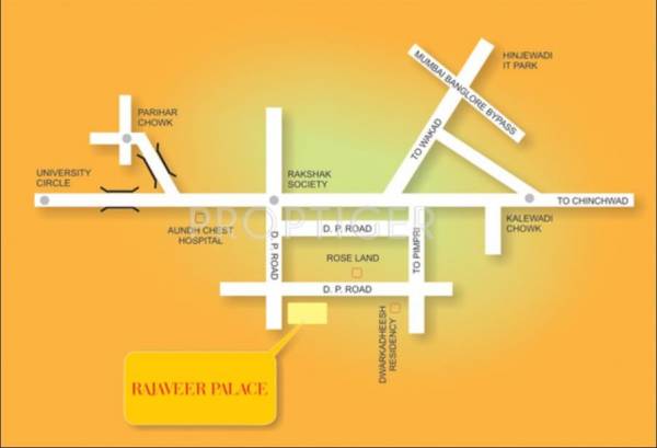 Images for Location Plan of GK Developers Rajaveer Palace