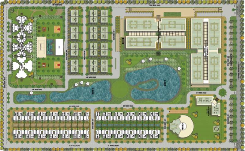 Images for Site Plan of Unnati Fortune World Phase 2