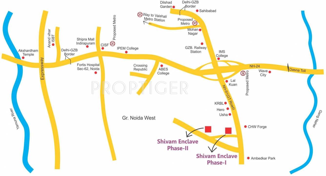 Salvos Shivam Residency Plots Location Plan