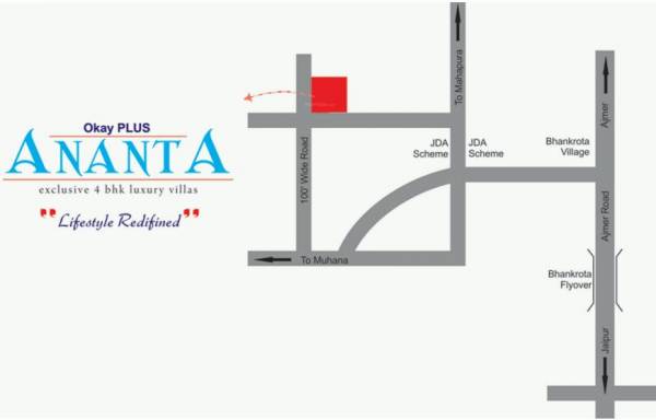 Images for Location Plan of Okay Plus Ananta