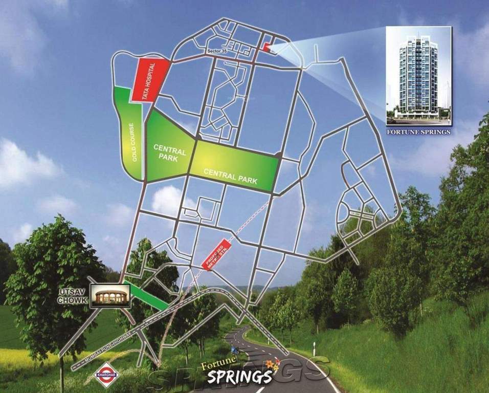  springs Images for Location Plan of Fortune Springs