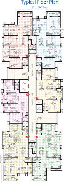  texas Images for Cluster Plan of Abhiman Texas