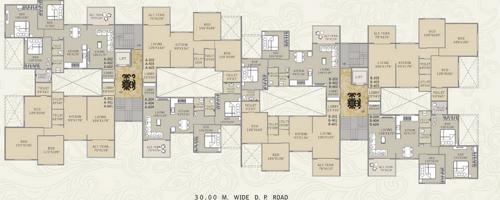 Images for Cluster Plan of Ravi Anushree Apartments