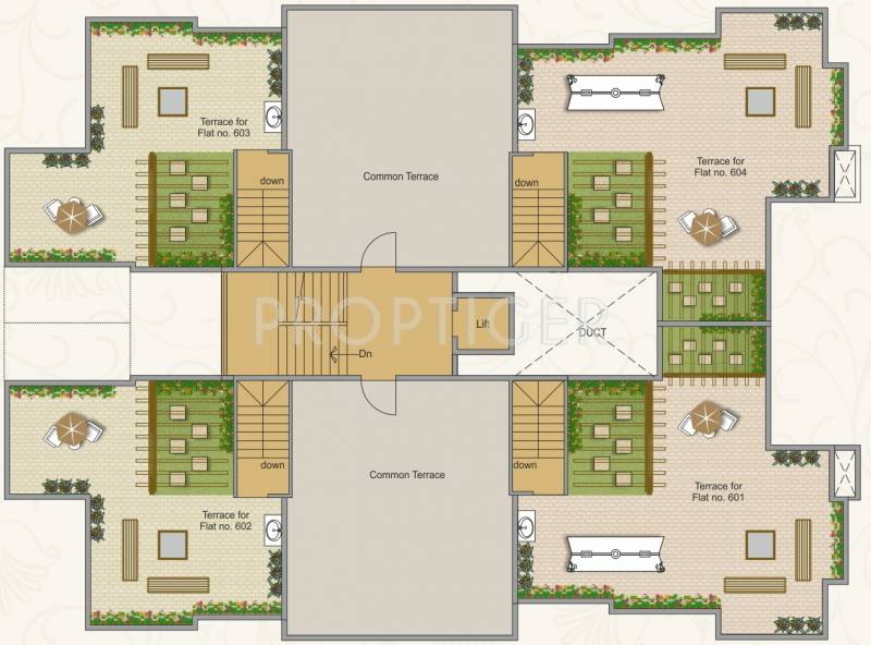 Images for Cluster Plan of Ravi Ashmika Heights