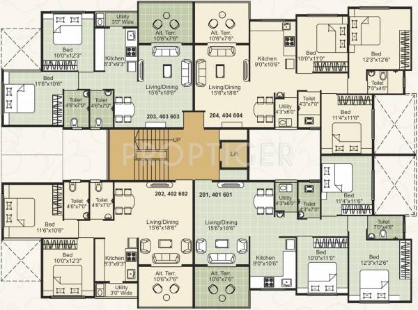 Images for Cluster Plan of Ravi Ashmika Heights Images for Cluster Plan of Ravi Ashmika Heights