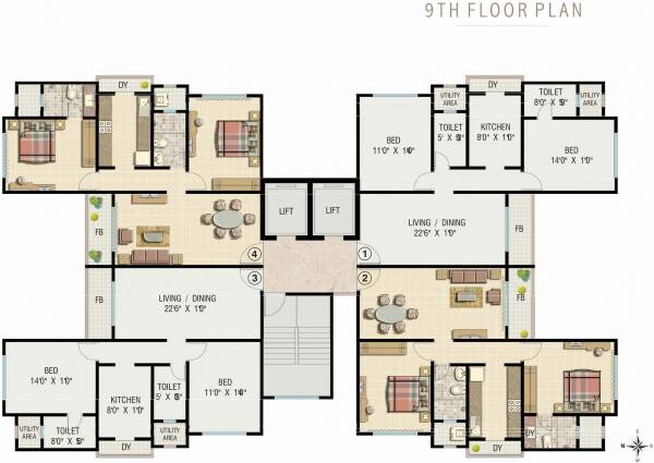 Images for Cluster Plan of Shubham Solitude Images for Cluster Plan of Shubham Solitude