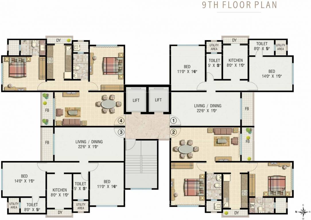 Images for Cluster Plan of Shubham Solitude