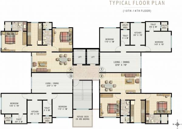 Images for Cluster Plan of Shubham Solitude Images for Cluster Plan of Shubham Solitude
