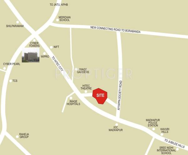 Images for Location Plan of BSCPL Bollineni Homes Villa