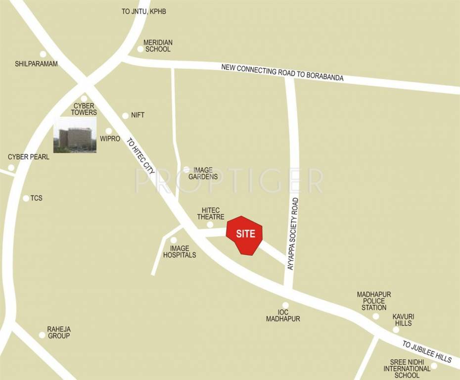 Images for Location Plan of BSCPL Bollineni Homes Villa