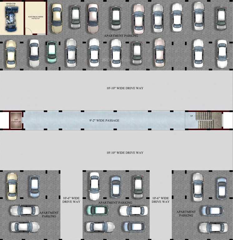 Images for Cluster Plan of Casagrand Pallagio Apartment