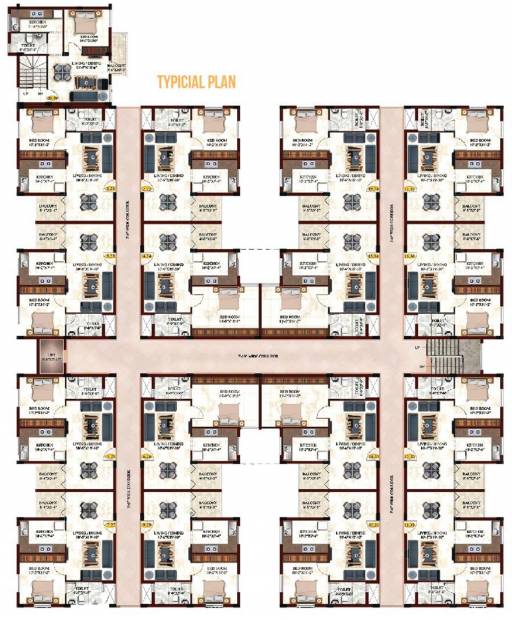 Images for Cluster Plan of Casagrand Pallagio Apartment