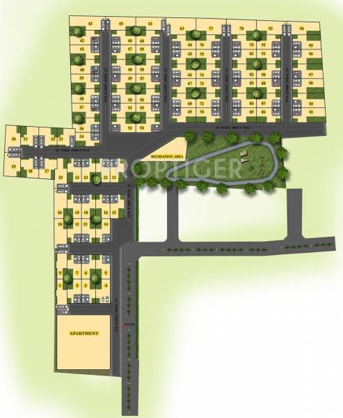 Images for Master Plan of Casagrand Pallagio Apartment