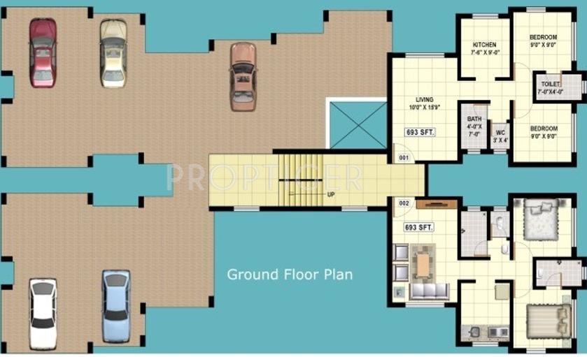  laxman complex Wing A Cluster Plan