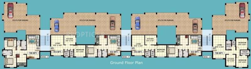  laxman-complex Wing A Cluster Plan