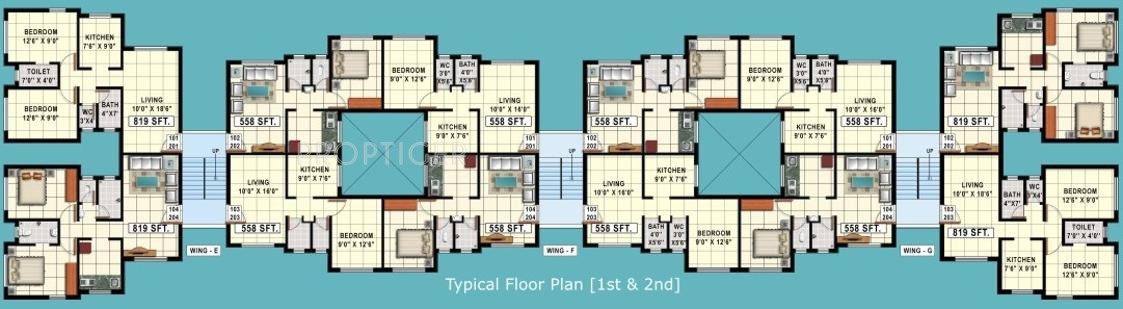  laxman complex Wing A Cluster Plan