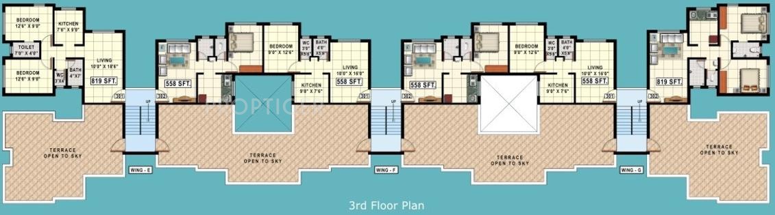  laxman complex Wing A Cluster Plan
