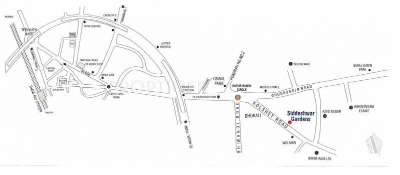 Shree Tirupati Developers Siddeshwar Gardens Villa Location Plan