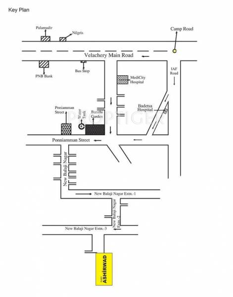  ashirwad Images for Location Plan of Ruby Ashirwad