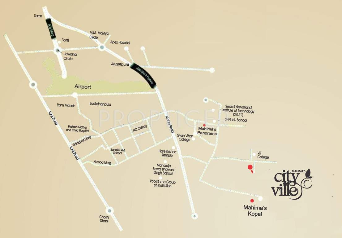  city ville Images for Location Plan of Mahima City Ville