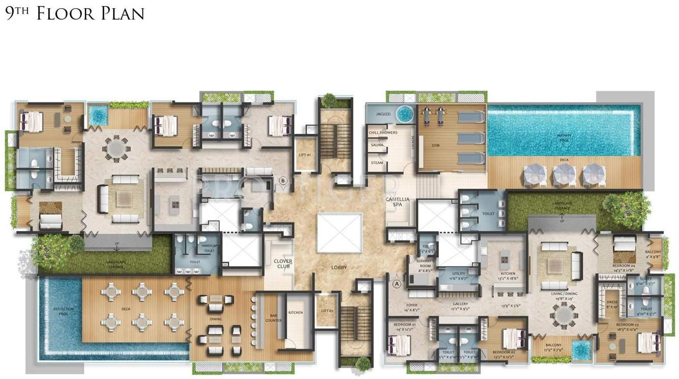  the gardenia Cluster Plan