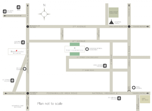  the-gardenia Location Plan