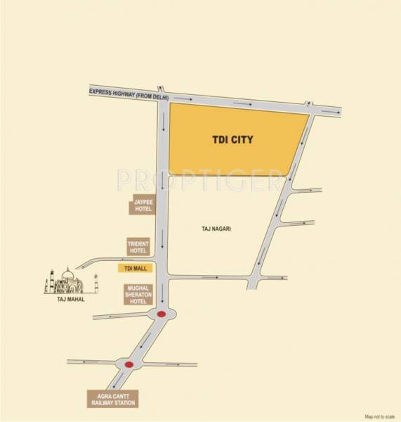 Images for Location Plan of TDI Infrastructure TDI City