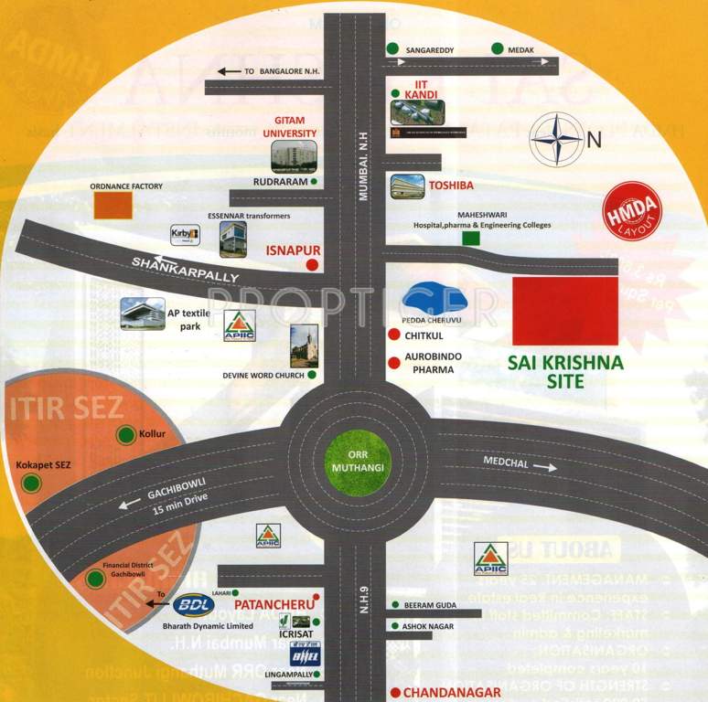 Images for Location Plan of Abhinandana Sai Krishna